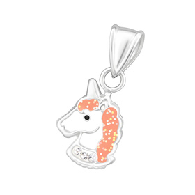 Einhorn Kinder Kettenanh�nger 925 Silber