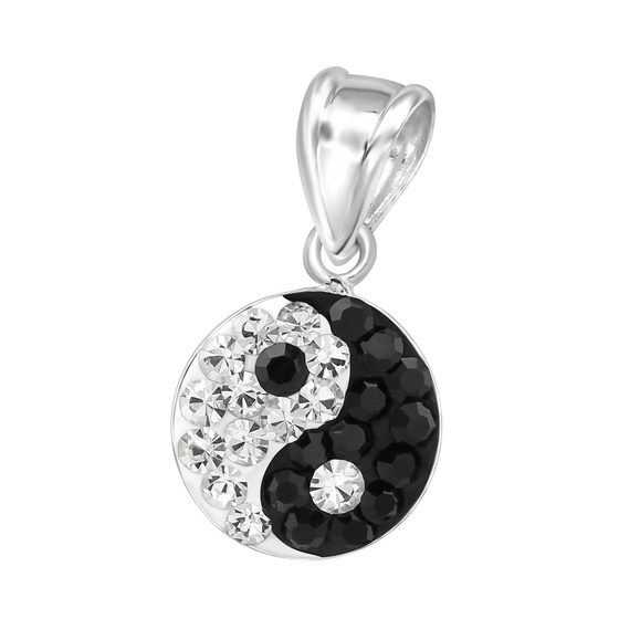 Yin Yang Kinder Kettenanhnger 925 Silber