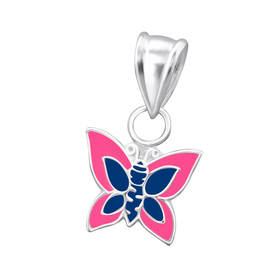 Schmetterling Kinder Kettenanh�nger 925 Silber