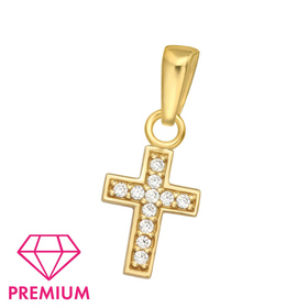 Kreuz Kinder Premium Kettenanh�nger 925 Silber