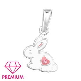 Hase Kinder Premium Kettenanhnger 925 Silber