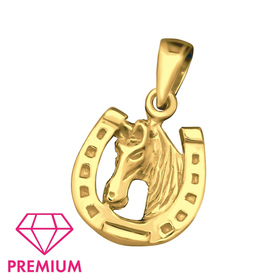 Pferd Kinder Premium Kettenanh�nger 925 Silber