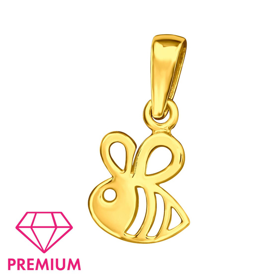 Biene Kinder Kettenanhnger 925 Silber