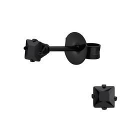 Quadrat Kinder Ohrringe Chirurgenstahl