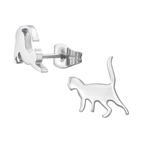 Katze Kinder Ohrringe Chirurgenstahl