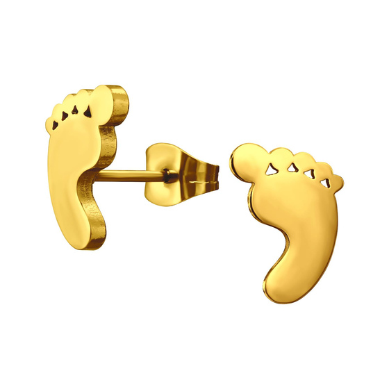 Fu Kinder Ohrringe Chirurgenstahl