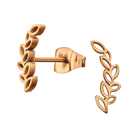 Blatt Kinder Ohrringe Chirurgenstahl