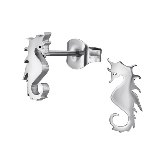Seepferdchen Kinder Ohrringe Chirurgenstahl