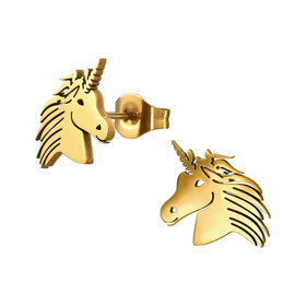 Einhorn Kinder Ohrringe Chirurgenstahl