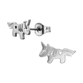 Einhorn Kinder Ohrringe Chirurgenstahl