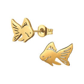Fisch Kinder Ohrringe Chirurgenstahl