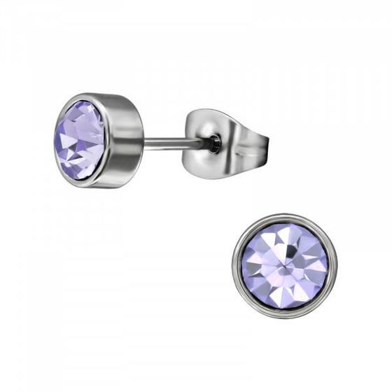 Rund Kinder Ohrringe Chirurgenstahl