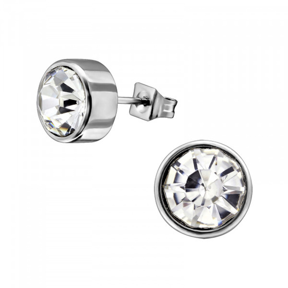 Rund Kinder Ohrringe Chirurgenstahl