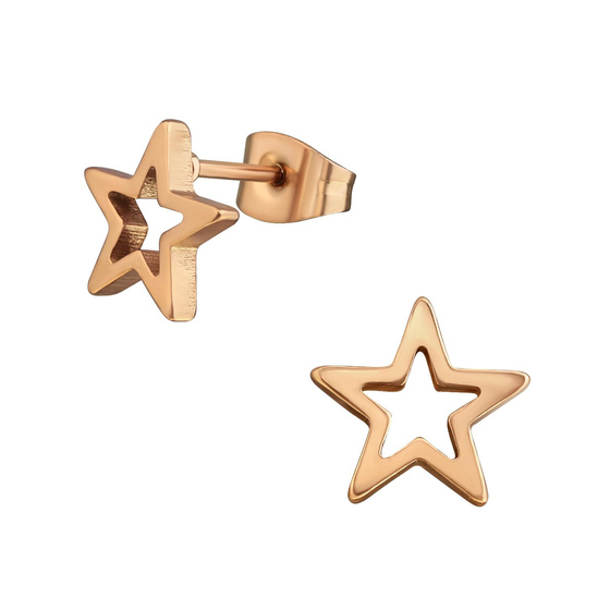 Stern Kinder Ohrringe Chirurgenstahl