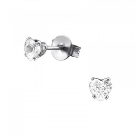 Herz Kinder Ohrringe Chirurgenstahl