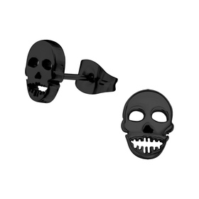 Totenkopf Kinder Ohrringe Chirurgenstahl