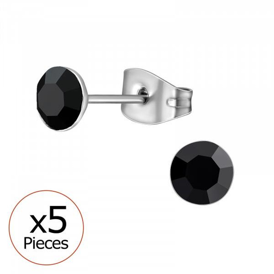 Rund Kinder Ohrringe Chirurgenstahl