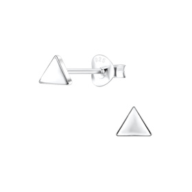 Dreieck Ohrringe 925 Silber