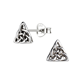 Dreieck Ohrringe 925 Silber