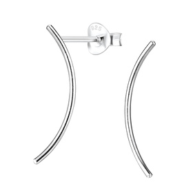 Stab Ohrringe 925 Silber