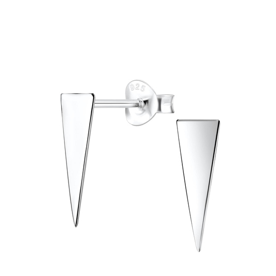 Dreieck Ohrringe 925 Silber