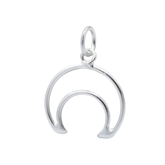 Mond Kettenanhnger 925 Silber