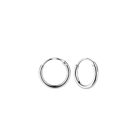 10mm Creolen 925 Silber