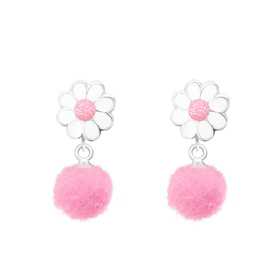 Auf dem Bild zu sehen sind Kinder Ohrringe Blume...