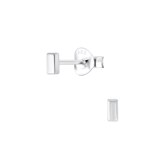 Stab Ohrringe 925 Silber