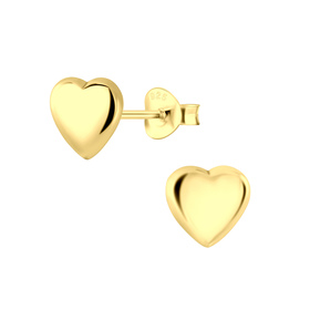 Herz Ohrringe 925 Silber