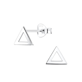 Dreieck Ohrringe 925 Silber