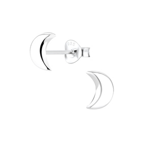 Mond Ohrringe 925 Silber