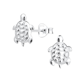 Schildkrten Ohrringe 925 Silber