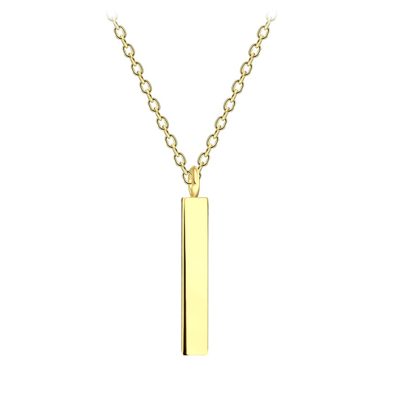 Stab Halskette 925 Silber