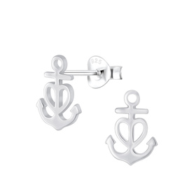 Anker Ohrringe 925 Silber