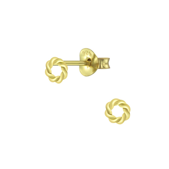 Runde Ohrringe 925 Silber