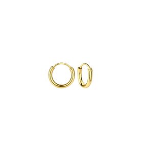 8mm Creolen 925 Silber