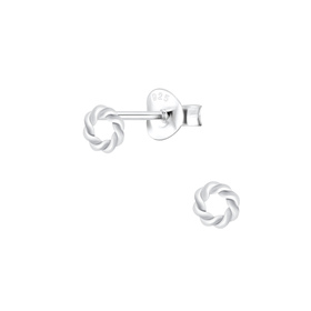 Runde Ohrringe 925 Silber