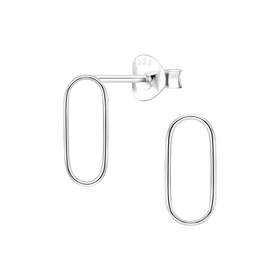 Stab Ohrringe 925 Silber