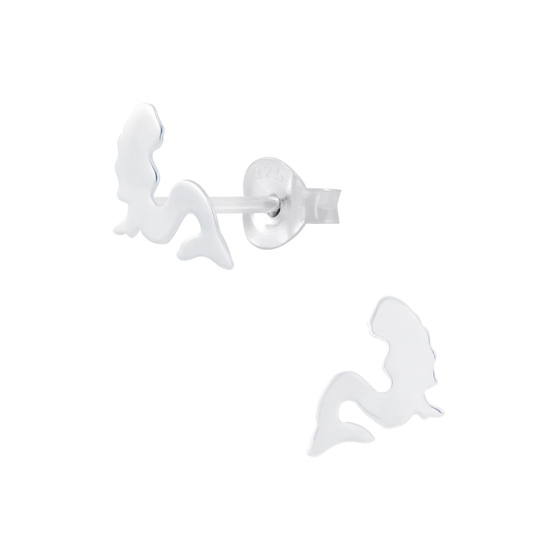 Meerjungfrauen Ohrringe 925 Silber