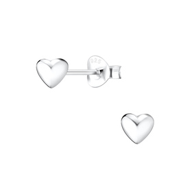 Herz Ohrringe 925 Silber
