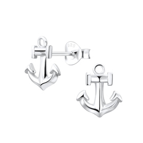 Anker Ohrringe 925 Silber
