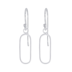Stab Ohrringe 925 Silber