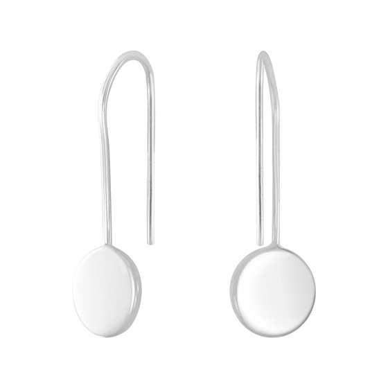 Runde Ohrringe 925 Silber