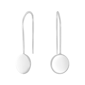 Runde Ohrringe 925 Silber