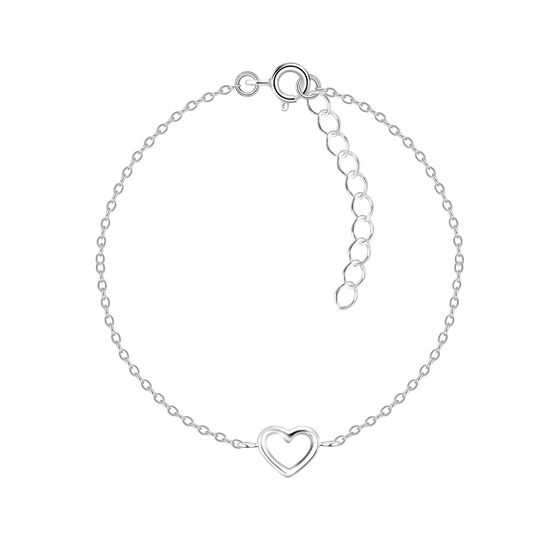 Herz Armband 925 Silber