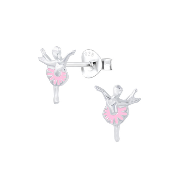 Ballerina Ohrringe 925 Silber