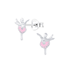 Ballerina Ohrringe 925 Silber