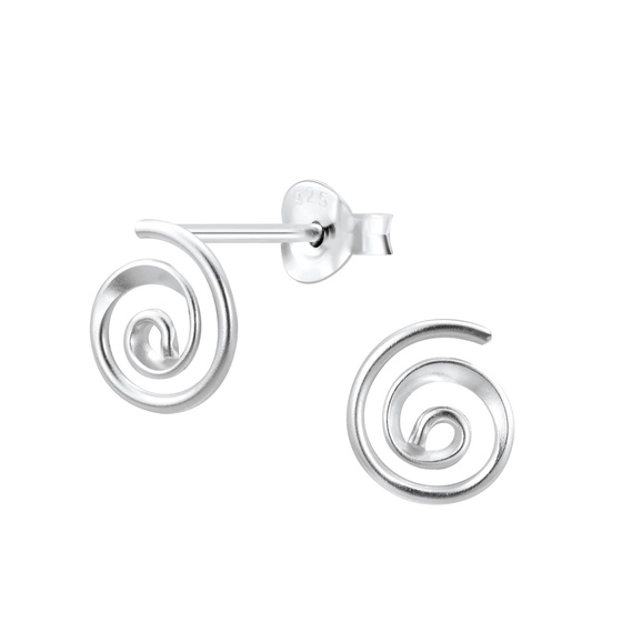 Spiralen Ohrringe 925 Silber