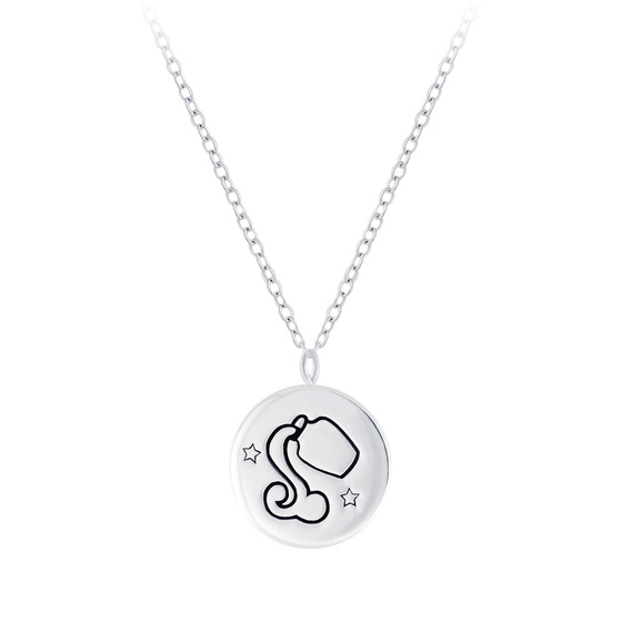 Wassermann Sternzeichen Halskette 925 Silber